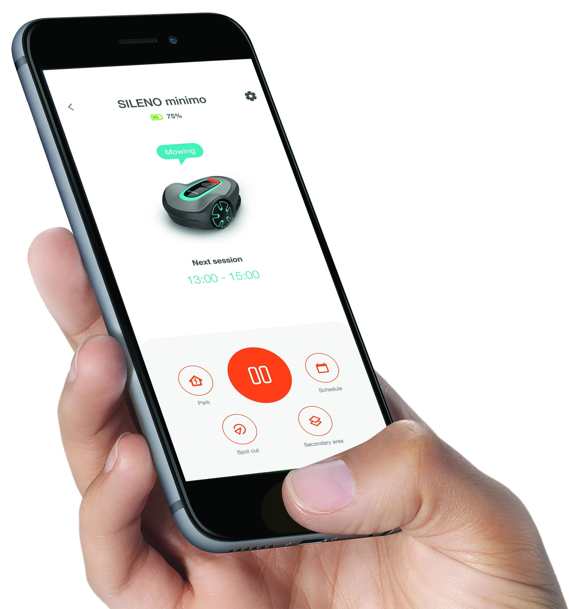 Tondeuse robot Gardena