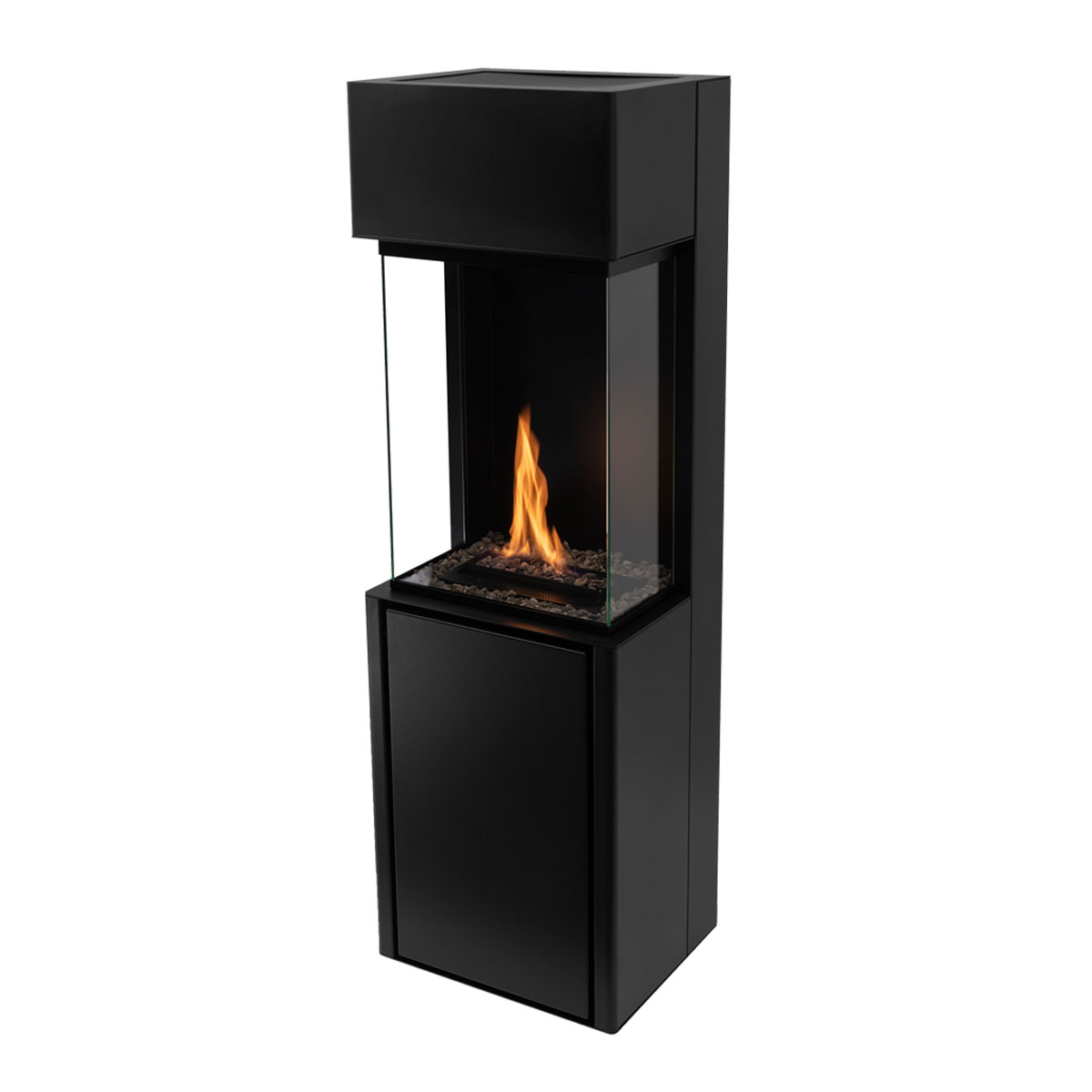 Poêle 3 faces au bioéthanol Planika Arcticon